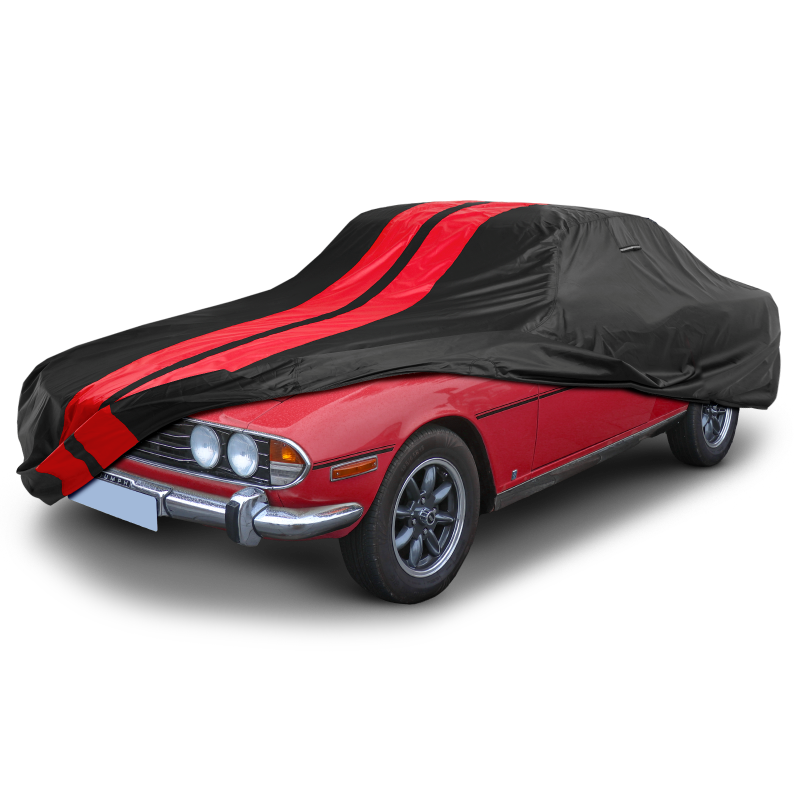 Triumph Stag 1970-1977 Black Red Pro Series Car Cover