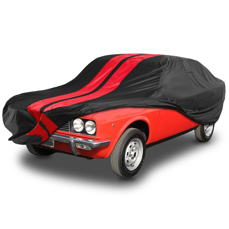 Fiat 128 1969-1985 Black Red Pro Series Car Cover