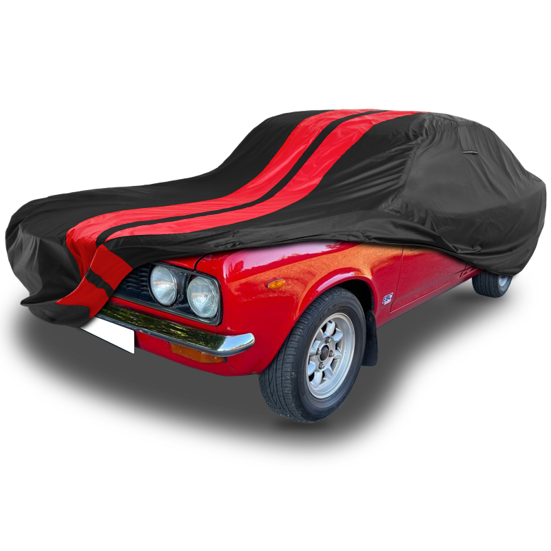 Hillman Avenger 1970-1981 Black Red Pro Series Car Cover