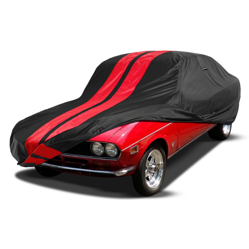 Mazda RX-2,RX-3,RX-4,RX-7,RX-8 Black Red Pro Series Car Cover