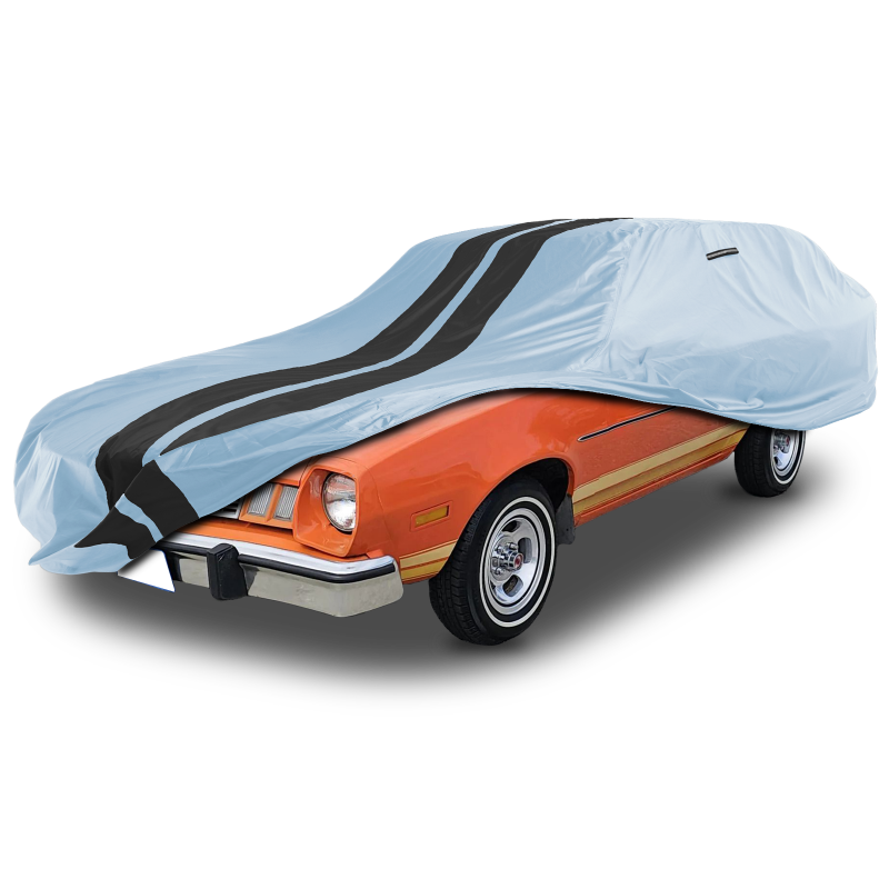 Ford Pinto 1971-1980 Gray Black Pro Series Car Cover