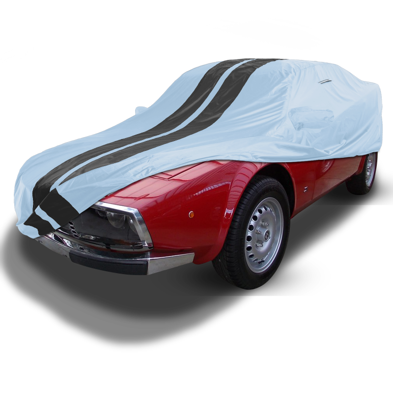 Alfa Romeo 1600 Junior Zagato 1972-1976 Gray Black Pro Series Car Cover