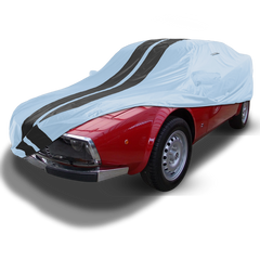 Alfa Romeo 1600 Junior Zagato 1972-1976 Gray Black Pro Series Car Cover