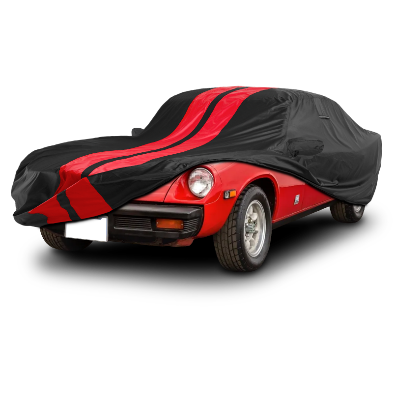 Jensen Healey 1972-1976 Black Red Pro Series Car Cover