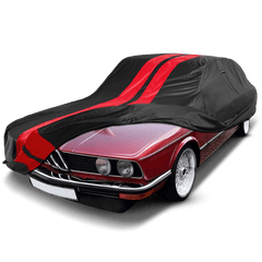 BMW 5-Series Black Red TitanGuard Car Cover