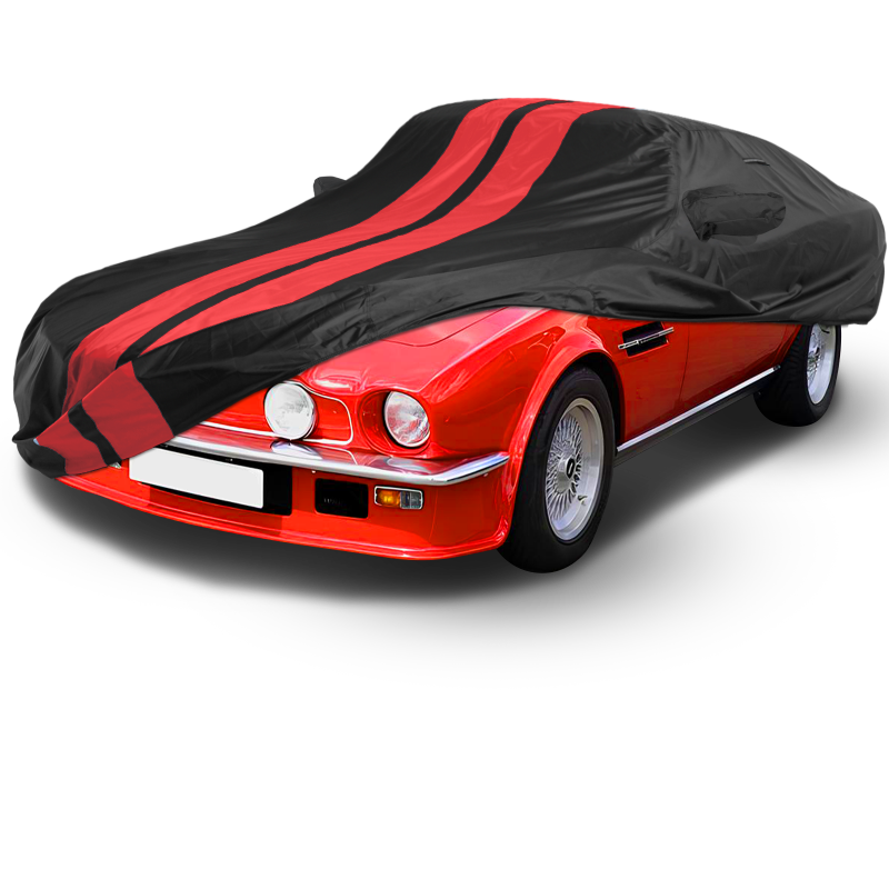 Aston Martin V8 1972-1989 Black Red Pro Series Car Cover