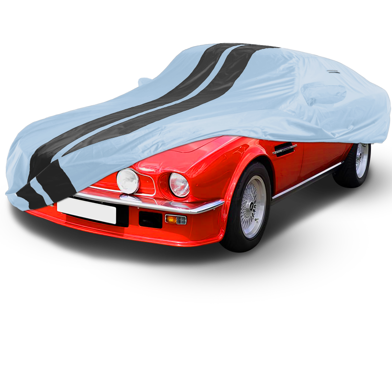 Aston Martin V8 1972-1989 Gray Black Pro Series Car Cover
