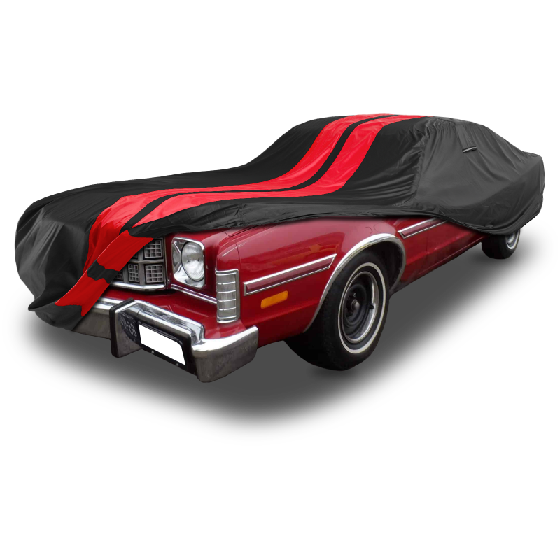 Ford Elite 1974-1976 Black Red Pro Series Car Cover