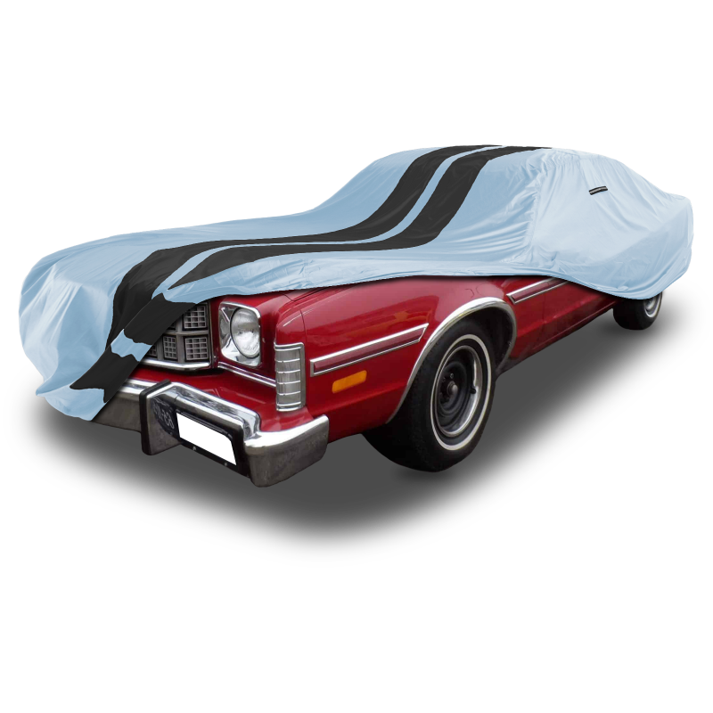 Ford Elite 1974-1976 Gray Black Pro Series Car Cover