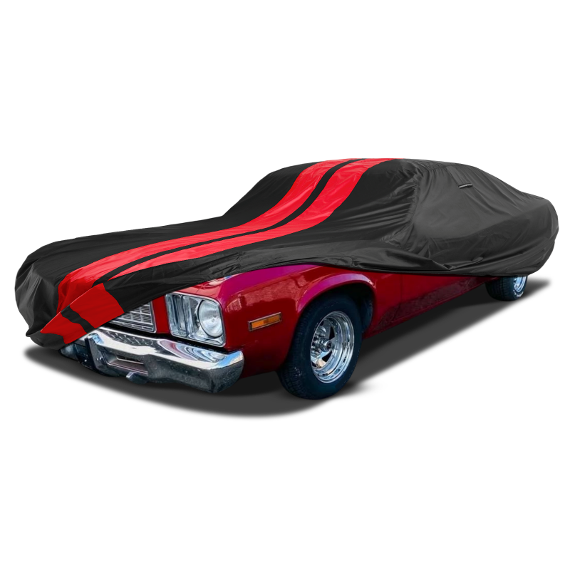 Plymouth Gran Fury Black Red Pro Series Car Cover