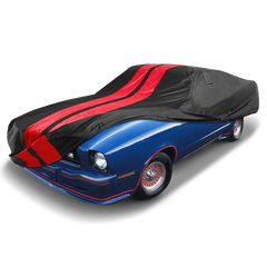 Ford Mustang Black Red Pro Series Car Cover