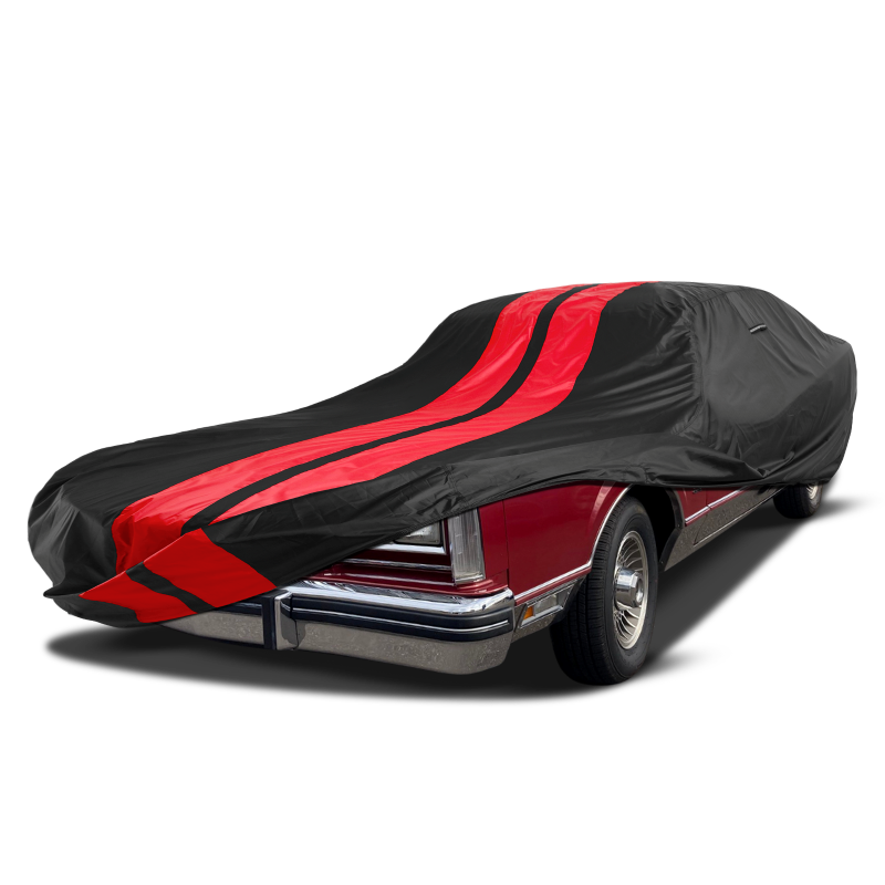 Lincoln Town Car Black Red Pro Series Car Cover