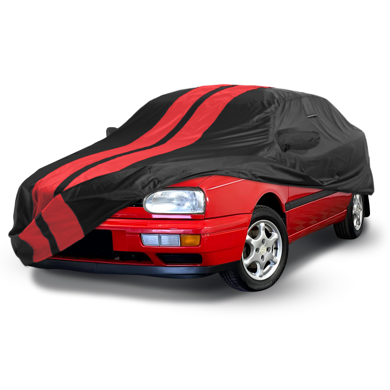 Volkswagen Golf Black Red Pro Series Car Cover
