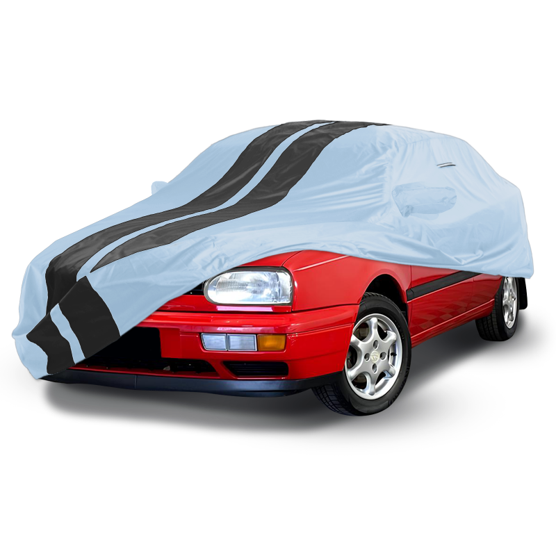 Volkswagen Golf Gray Black Pro Series Car Cover