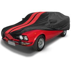 Alfa Romeo Alfetta 1975-1977 Black Red Pro Series Car Cover