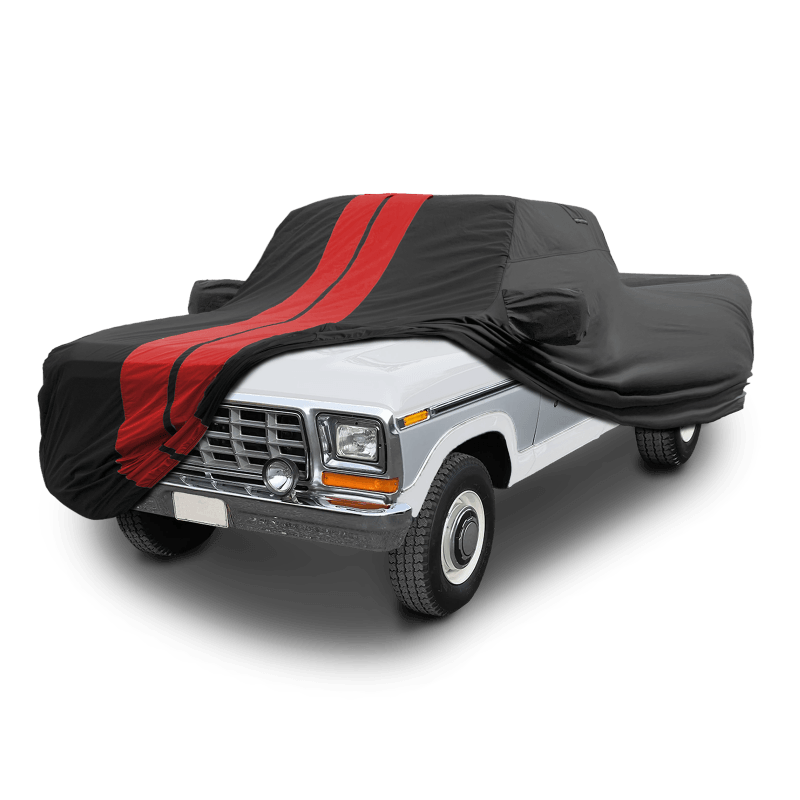 Ford F-350 Black Red TitanGuard Truck Cover