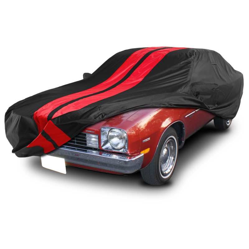 Chevrolet Monza 1975-1981 Black Red Pro Series Car Cover