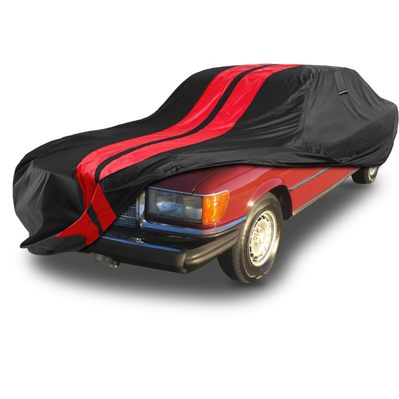 Mercedes-Benz 400-Series,420,450 Black Red Pro Series Car Cover