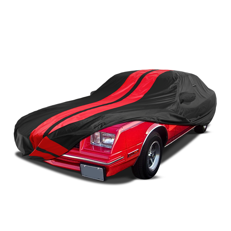 Chrysler Cordoba 1975-1983 Black Red Pro Series Car Cover