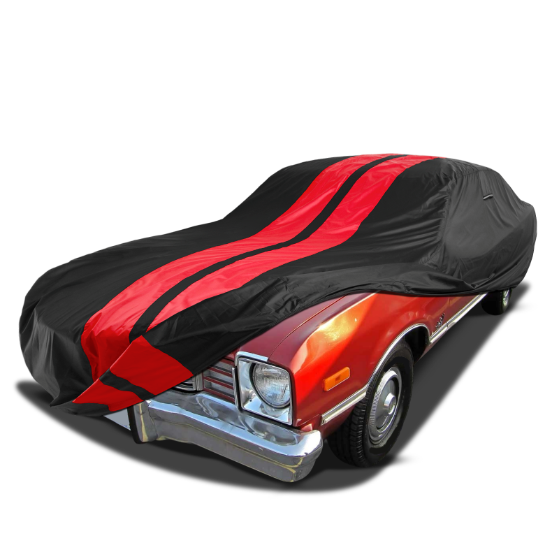 Plymouth Volare 1976-1980 Black Red Pro Series Car Cover