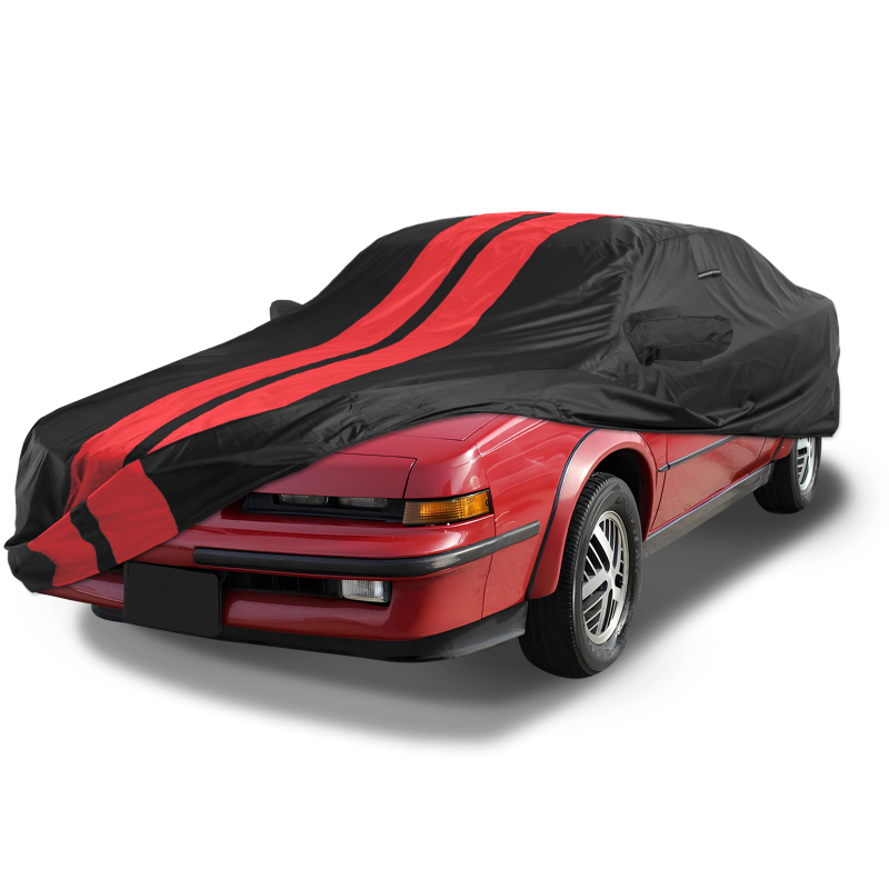 Pontiac Sunbird Black Red Pro Series Car Cover