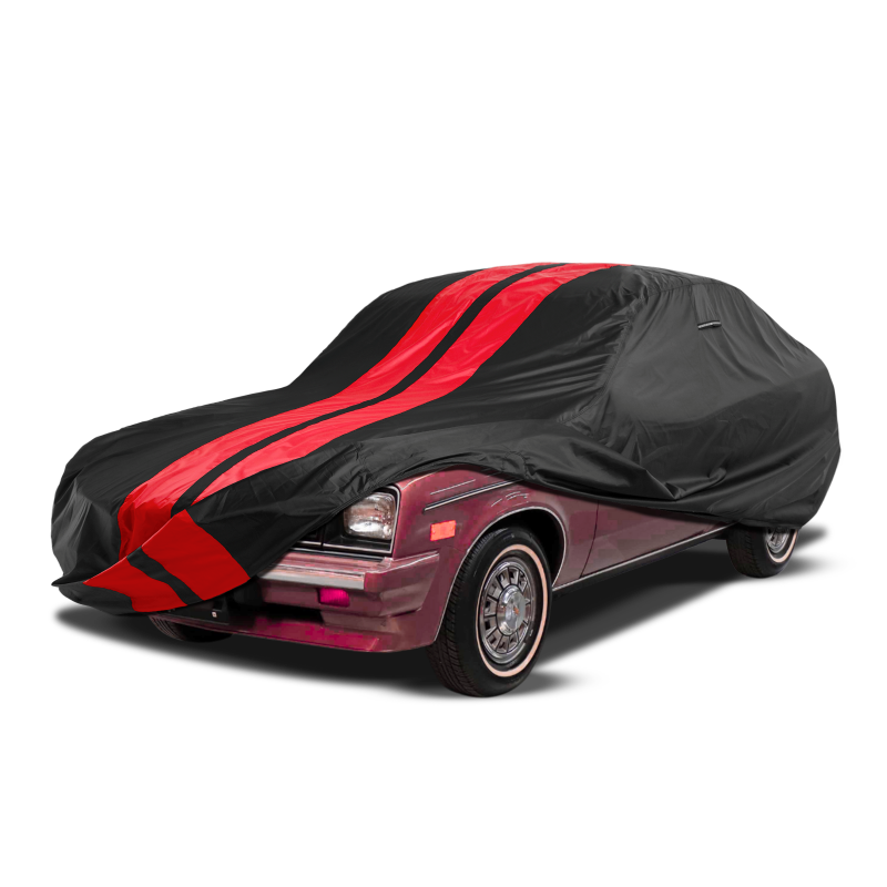 Chevrolet Chevette 1976-1987 Black Red Pro Series Car Cover