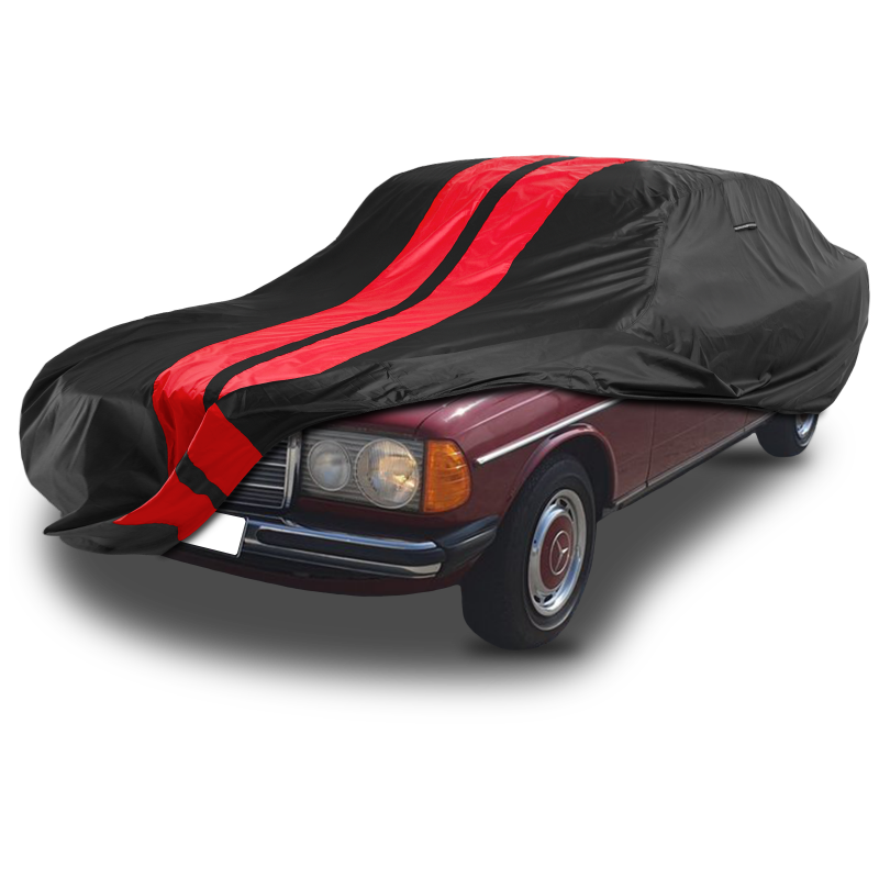 Mercedes-Benz 230 1965-1992 Black Red Pro Series Car Cover