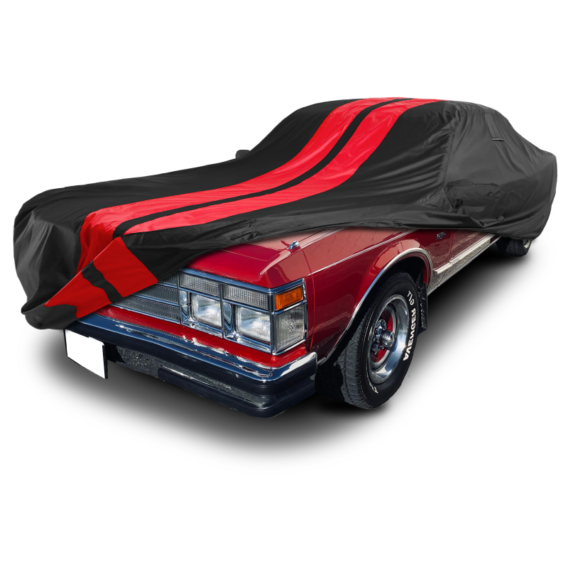 Chrysler LeBaron Black Red Pro Series Car Cover