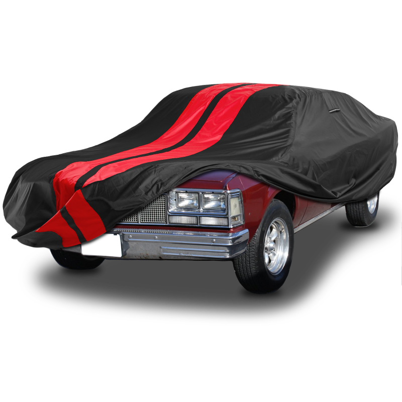 Dodge Diplomat 1977-1989 Black Red Pro Series Car Cover