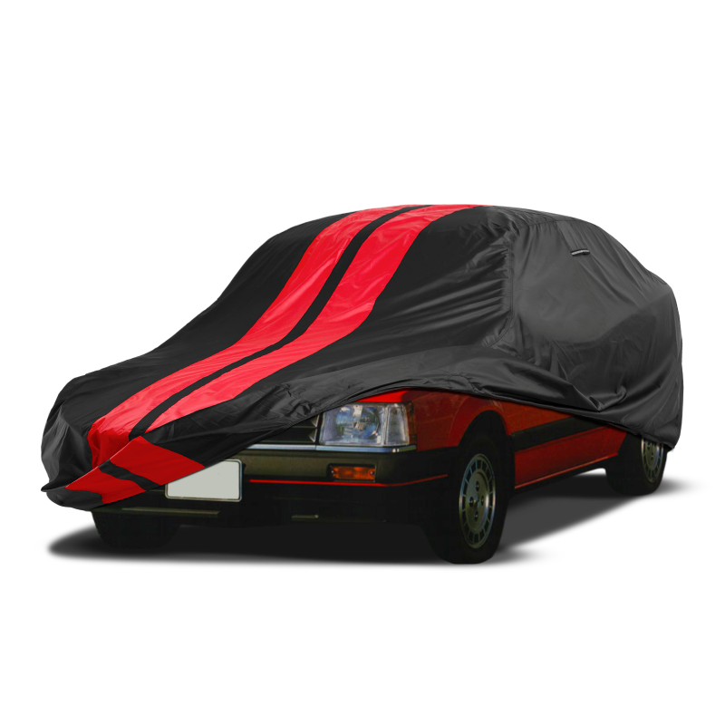 Mazda GLC Black Red Pro Series Car Cover