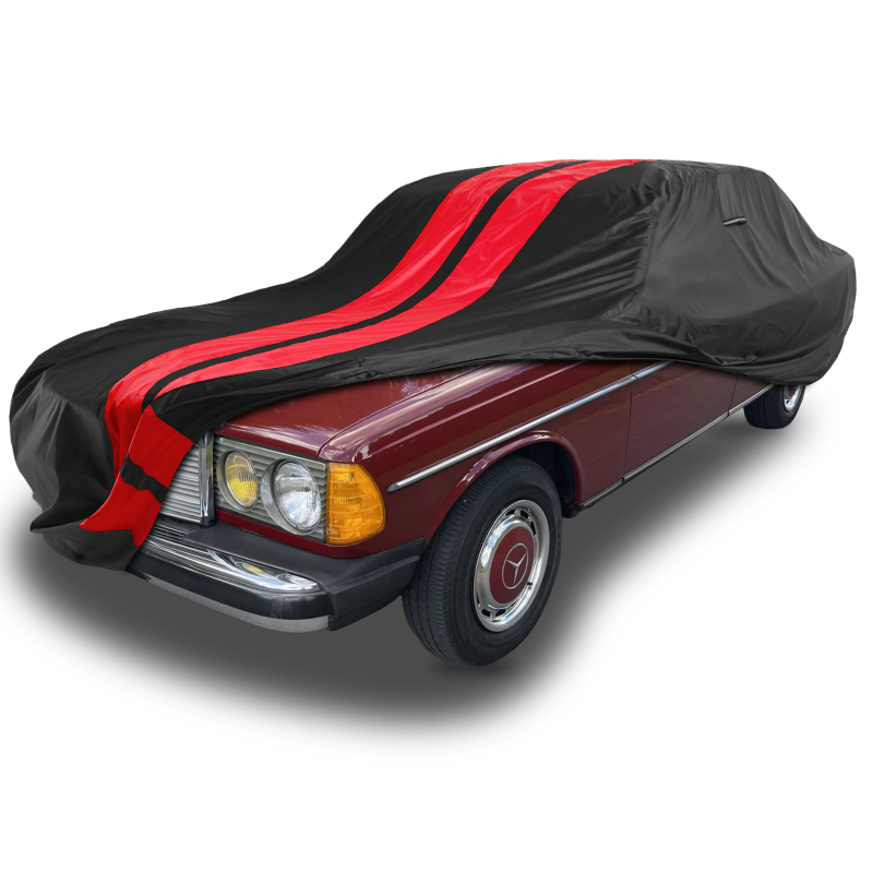 Mercedes-Benz 300,320,350,380 Black Red Pro Series Car Cover