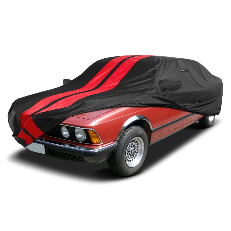 BMW 7-Series Black Red Pro Series Car Cover
