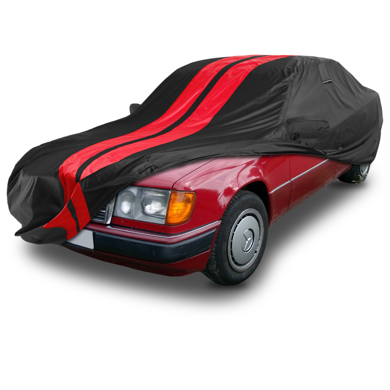 Mercedes-Benz E-Class Black Red Pro Series Car Cover