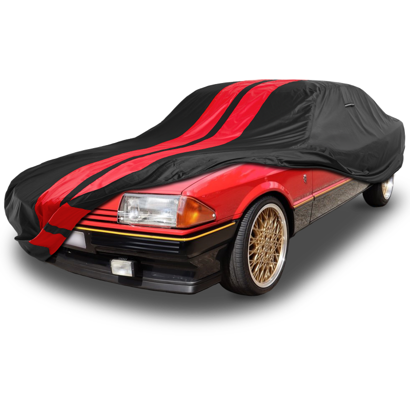 Ford Fairmont 1978-1983 Black Red Pro Series Car Cover