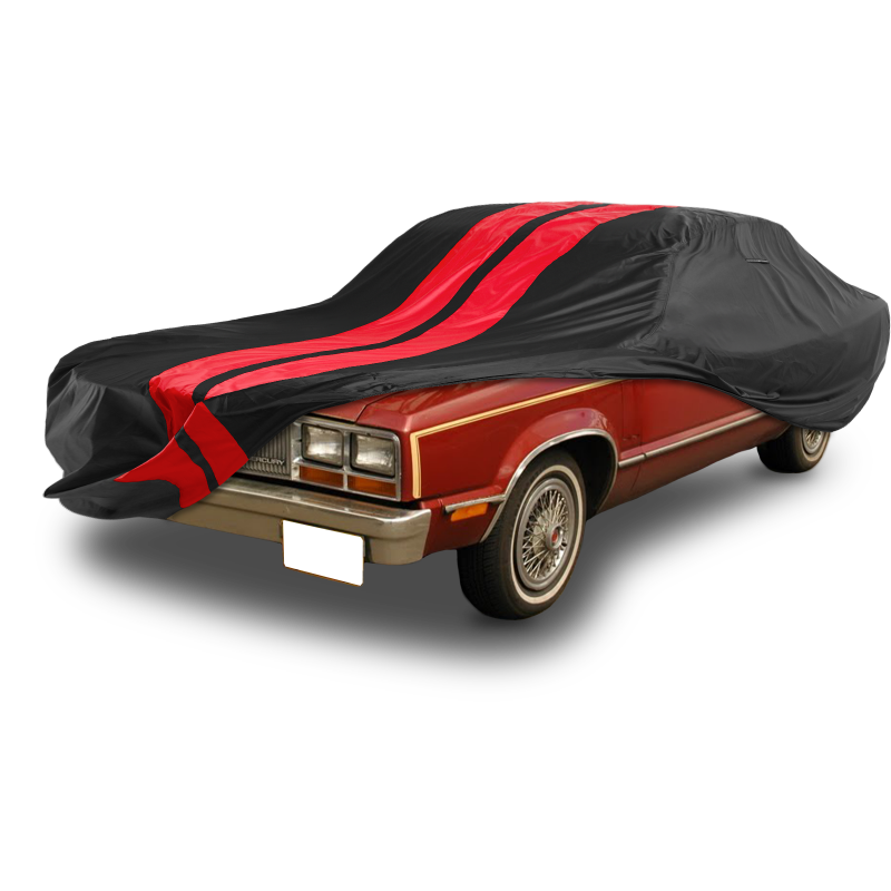 Mercury Zephyr 1978-1983 Black Red Pro Series Car Cover