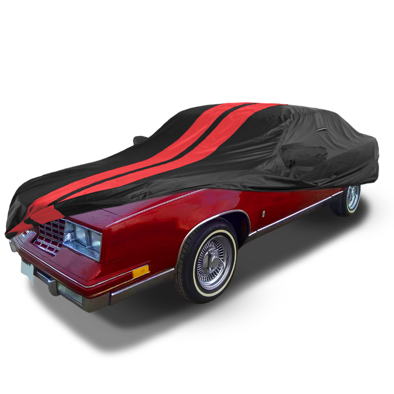 Oldsmobile Cutlass Calais Black Red Pro Series Car Cover