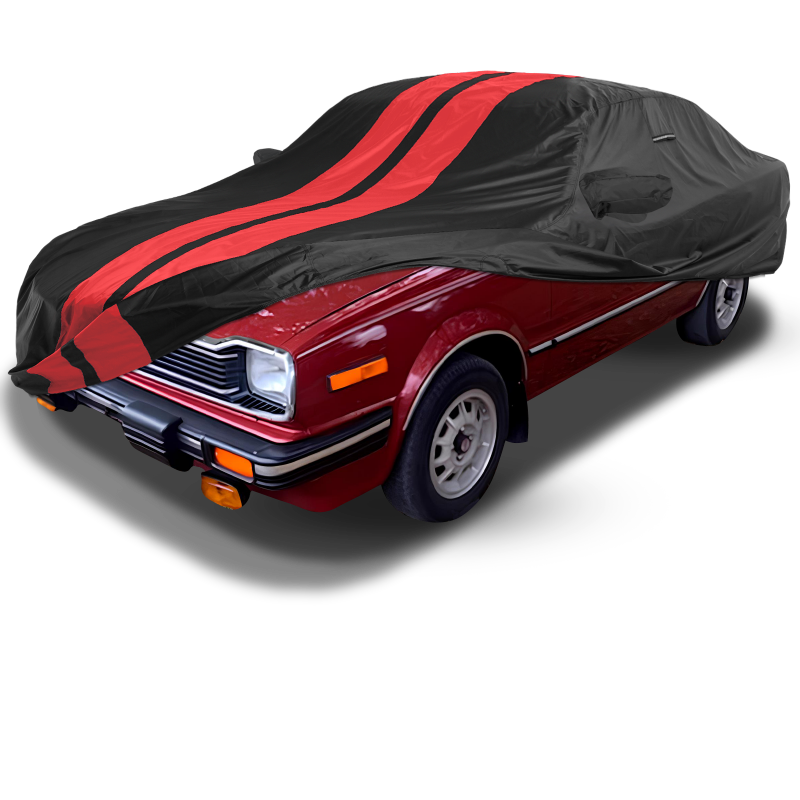 Honda Prelude Black Red Pro Series Car Cover