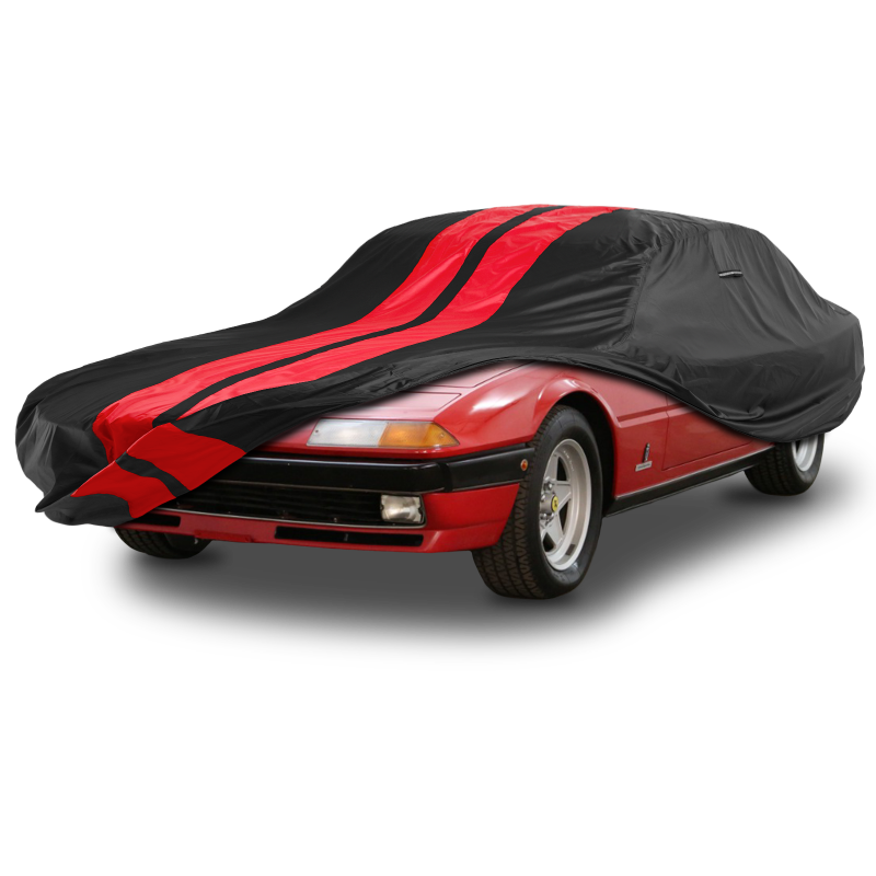 Ferrari 400,412,456,512,550,575,599 1976-2011 Black Red Pro Series Car Cover