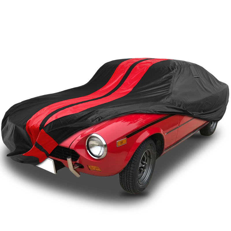 Fiat Spider 2000 1979-1984 Black Red Pro Series Car Cover