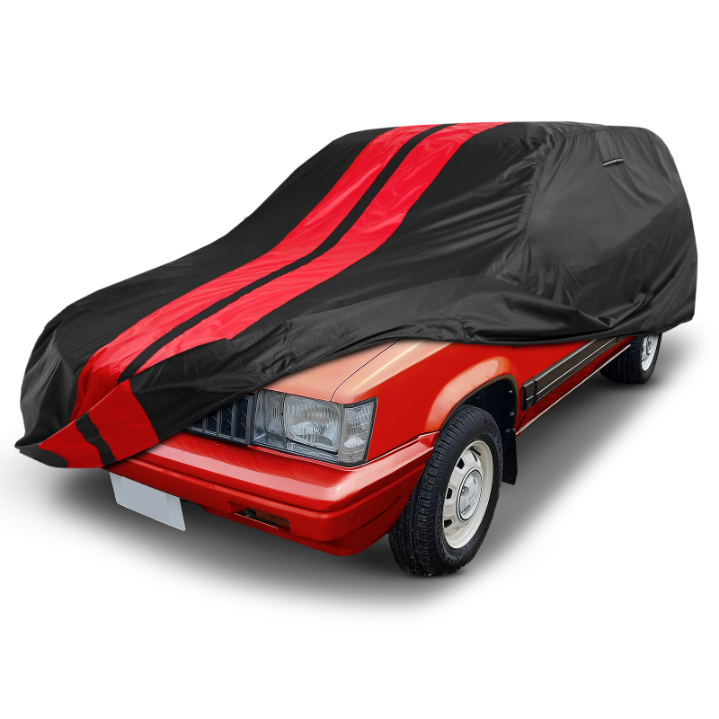 Toyota Tercel Black Red Pro Series Car Cover