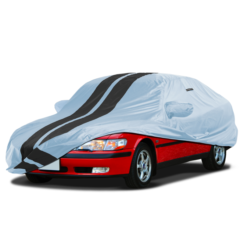 Saab 900 Gray Black Pro Series Car Cover
