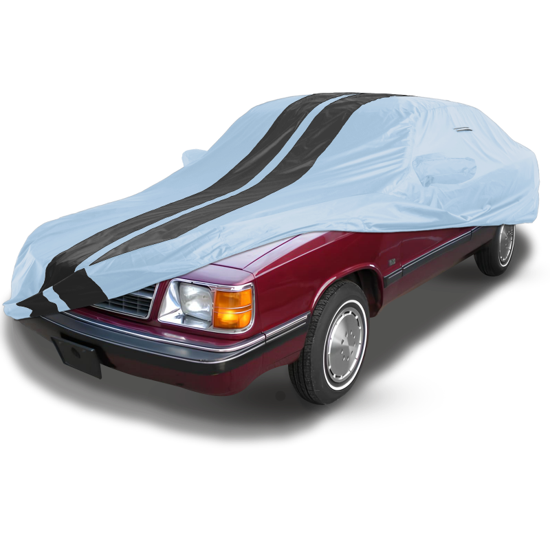 Dodge Aries 1981-1989 Gray Black Pro Series Car Cover