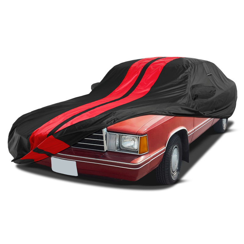 Plymouth Reliant 1981-1989 Black Red Pro Series Car Cover