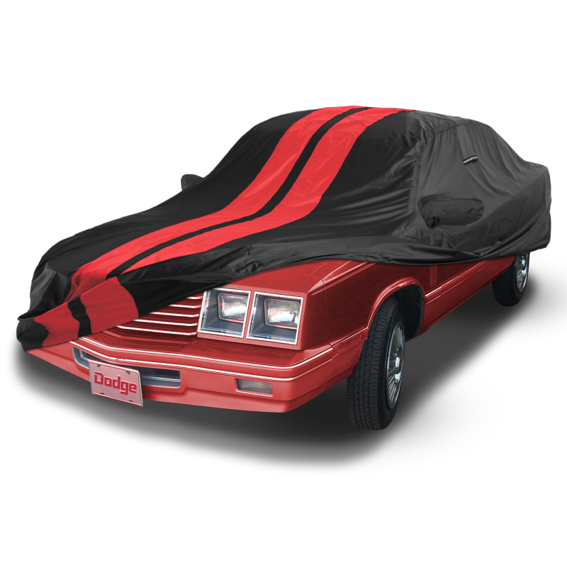 Dodge 400,600 1982-1988 Black Red Pro Series Car Cover
