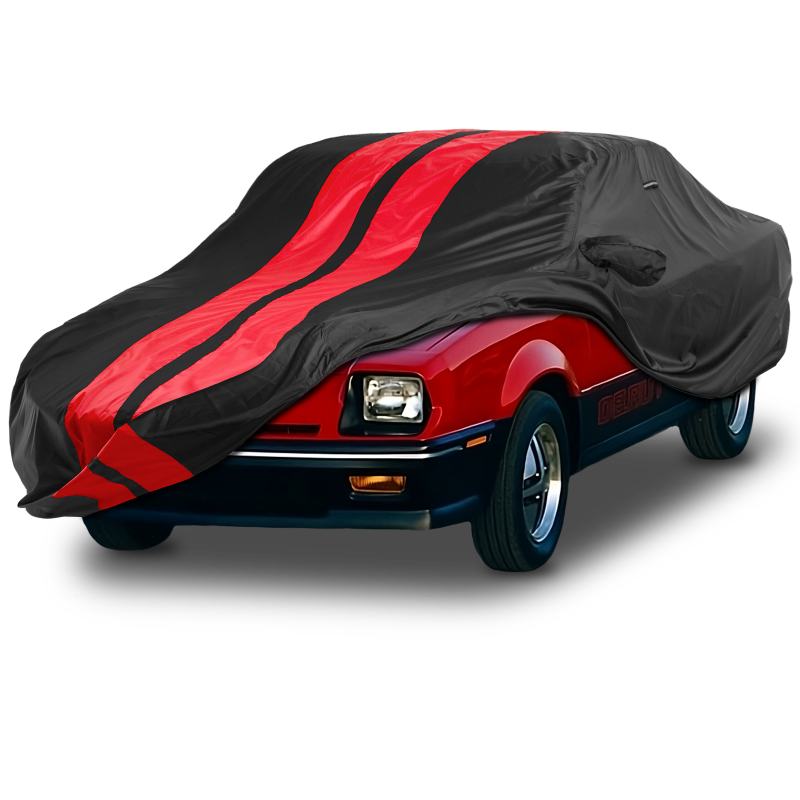 Ford EXP 1982-1988 Black Red Pro Series Car Cover