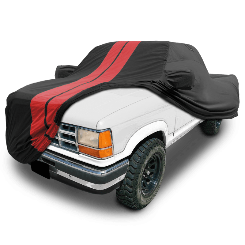 Ford Ranger Black Red TitanGuard Truck Cover