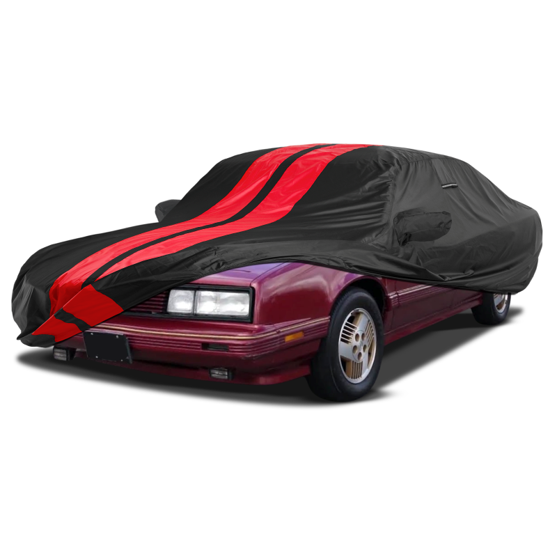Pontiac 6000 1982-1991 Black Red Pro Series Car Cover