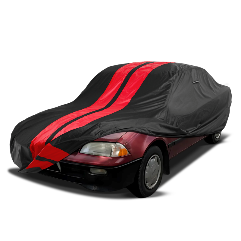 Chevrolet Sprint 1985-1992 Black Red Pro Series Car Cover