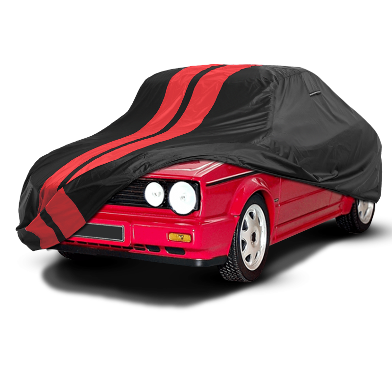 Volkswagen Cabriolet 1985-1993 Black Red Pro Series Car Cover