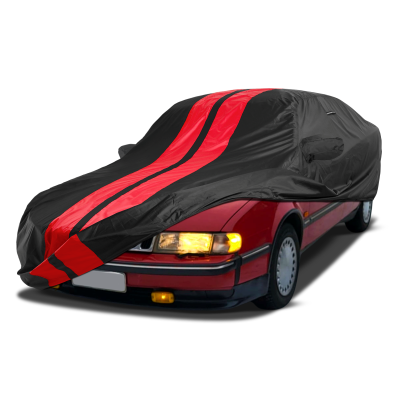 Saab 9000 1985-1998 Black Red Pro Series Car Cover